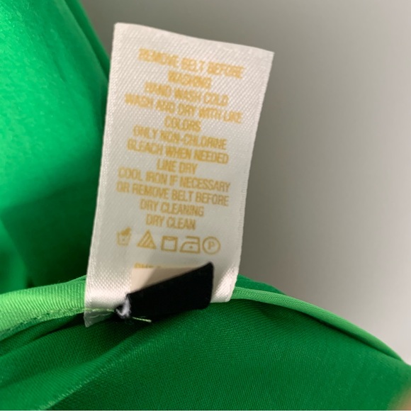 Kate Spade Dress Kelly Green Pockets Cap Sleeves Size 2 - Picture 7 of 10